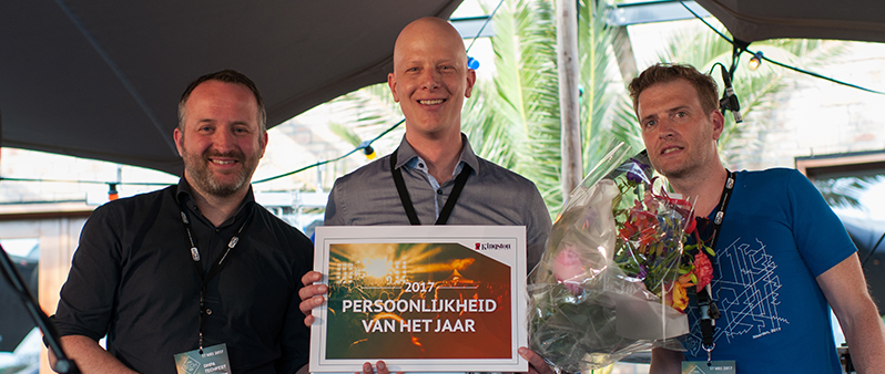In the spotlights: Bart Veldhuis (Weolcan) is Persoonlijkheid van het Jaar