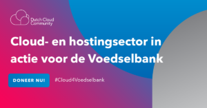 Dutch Cloud Community in actie voor de Voedselbank