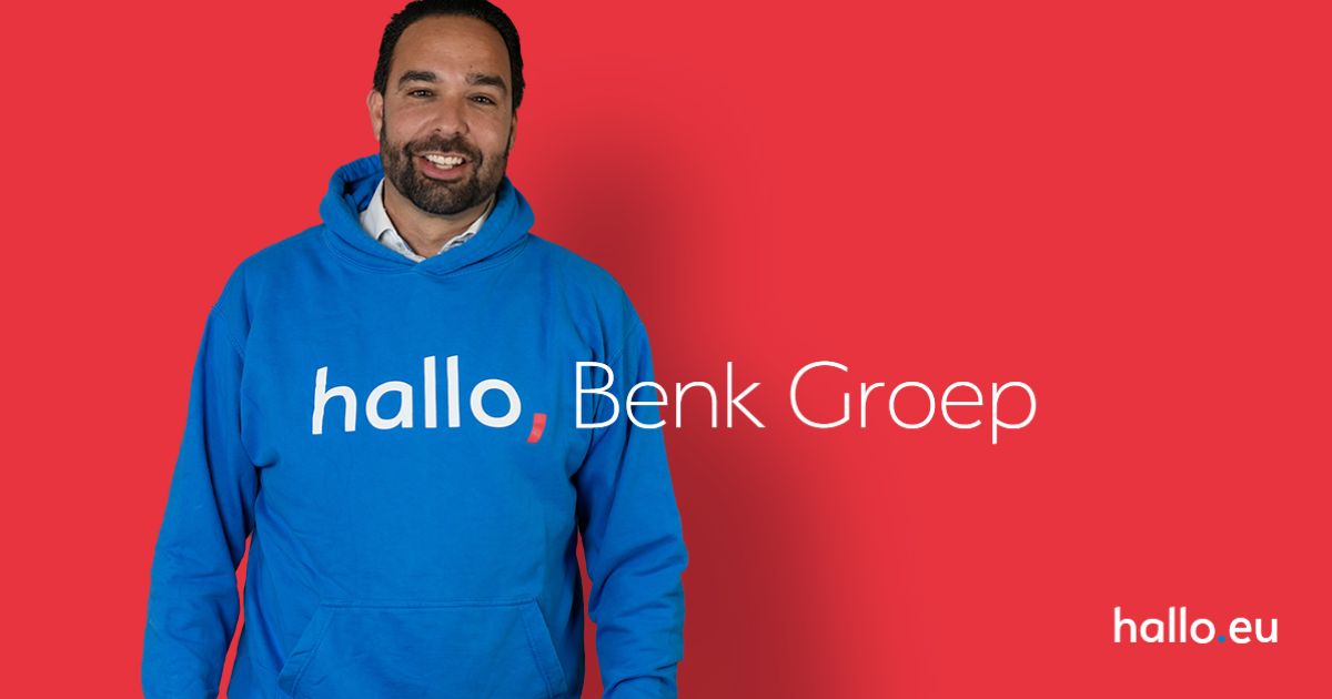 Benk Groep sluit aan bij hallo,